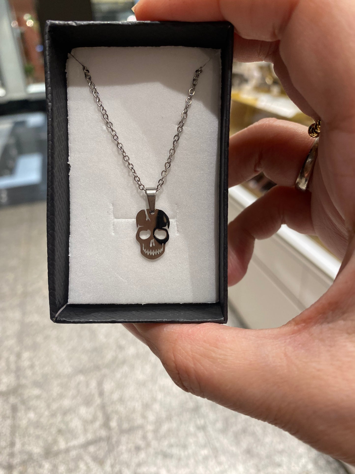 Skull Charm Necklace