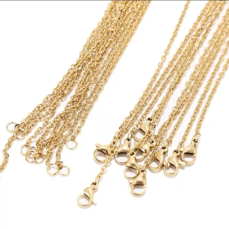 Fine Cable Chain Necklace