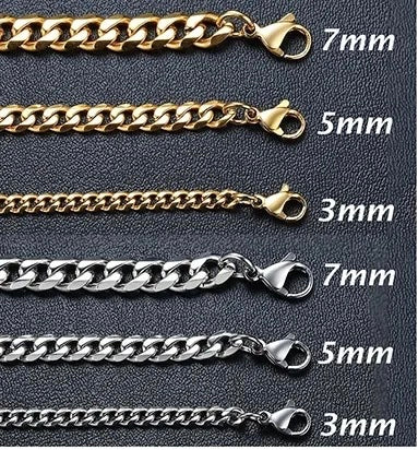 Cuban Link Stainless Steel Bracelet